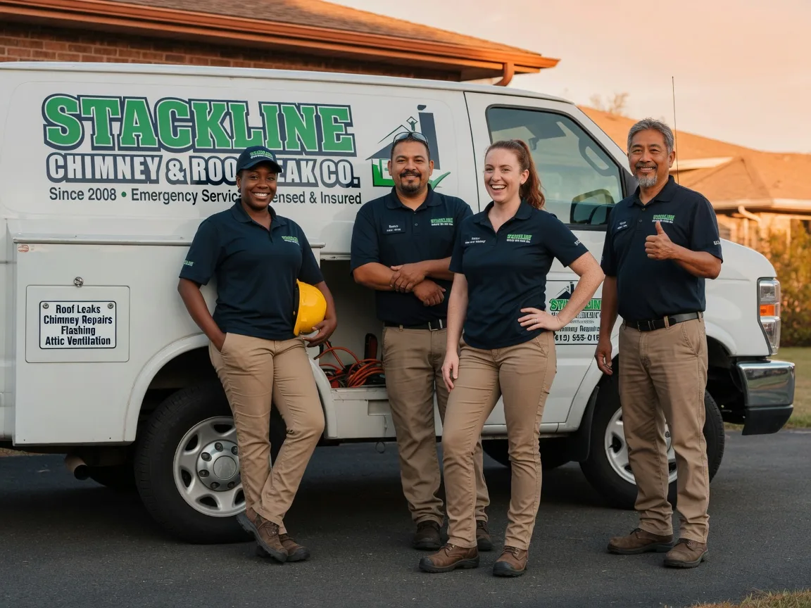 Chimney flashing repair company in Oakland, NE